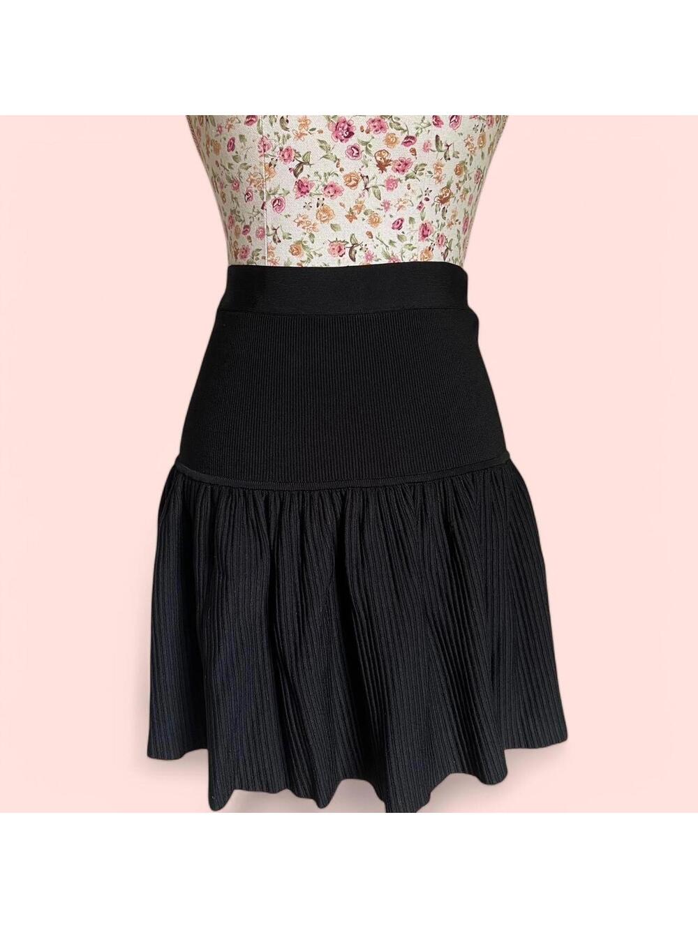 BCBGmaxazria drop waist Valeria skirt